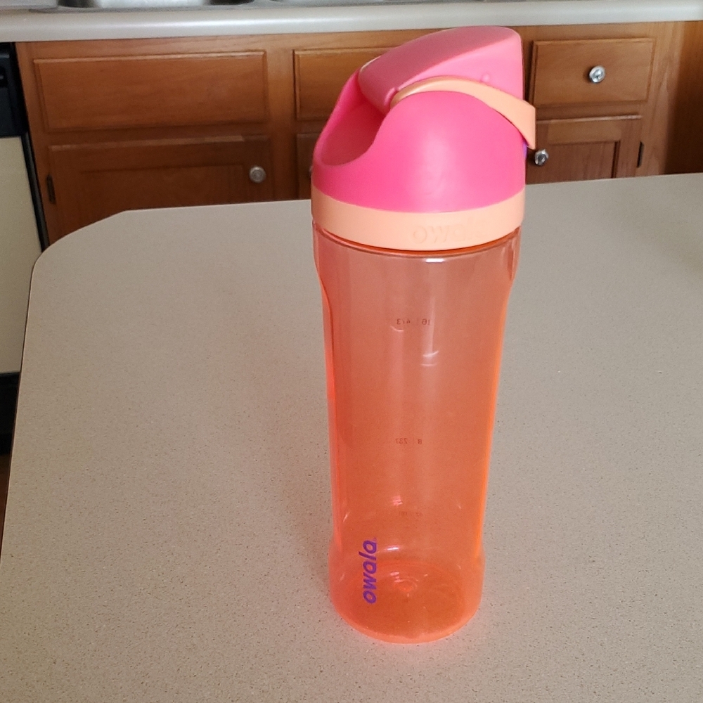 Owala Pink and Orange Water Bottle